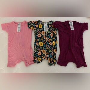 3 eucalyptus viscose rompers. Washed but never worn